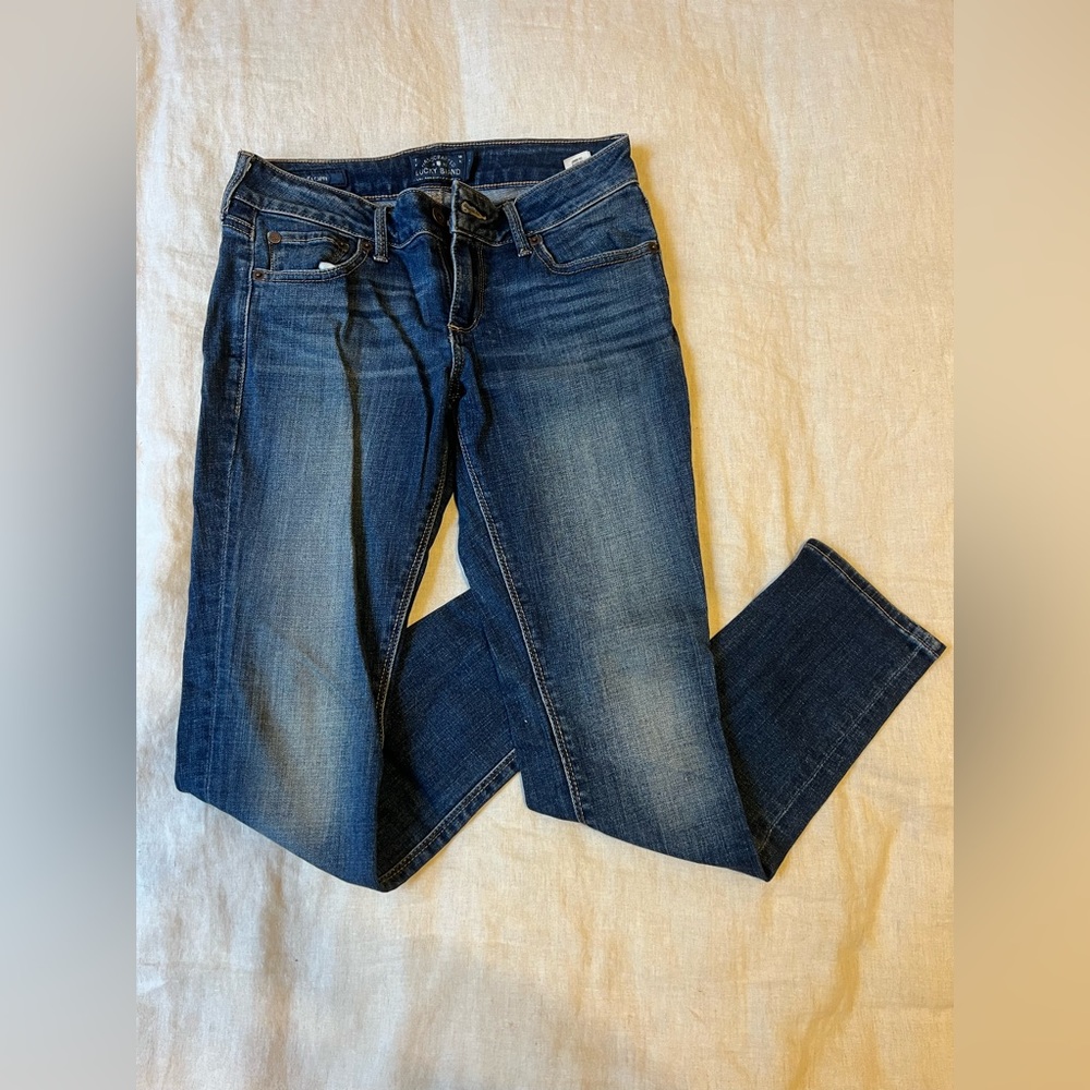Lucky Brand Lolita low-rise skinny jeans